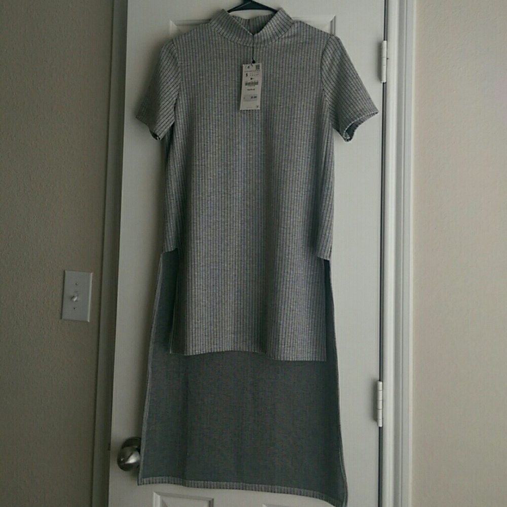 SALE!! & 2 for 15 & Long zara trafaluc grey shirt